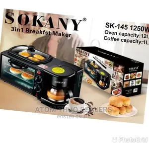 *3in1 Sokany Breakfast Maker* Available