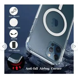 iPhone 14 Pro Max Transparent Magnet Case 4 Wireless Charge