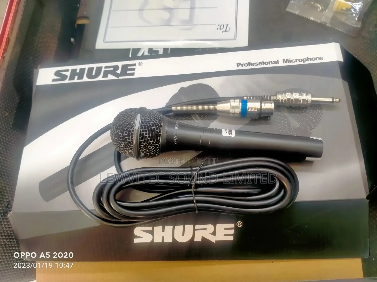 Shure Wired Professional Microphone