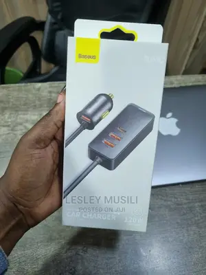 Baseus Car Charger 120w 3 in 1