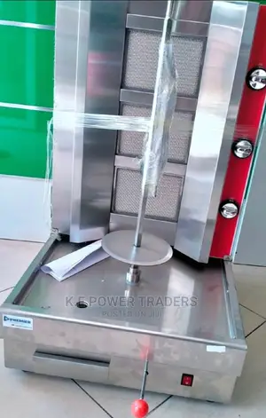 Electric and Gas 3 Burner Shawarma Machine