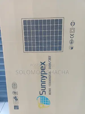 Sunnypex 200w/36v Mono Solar Panel