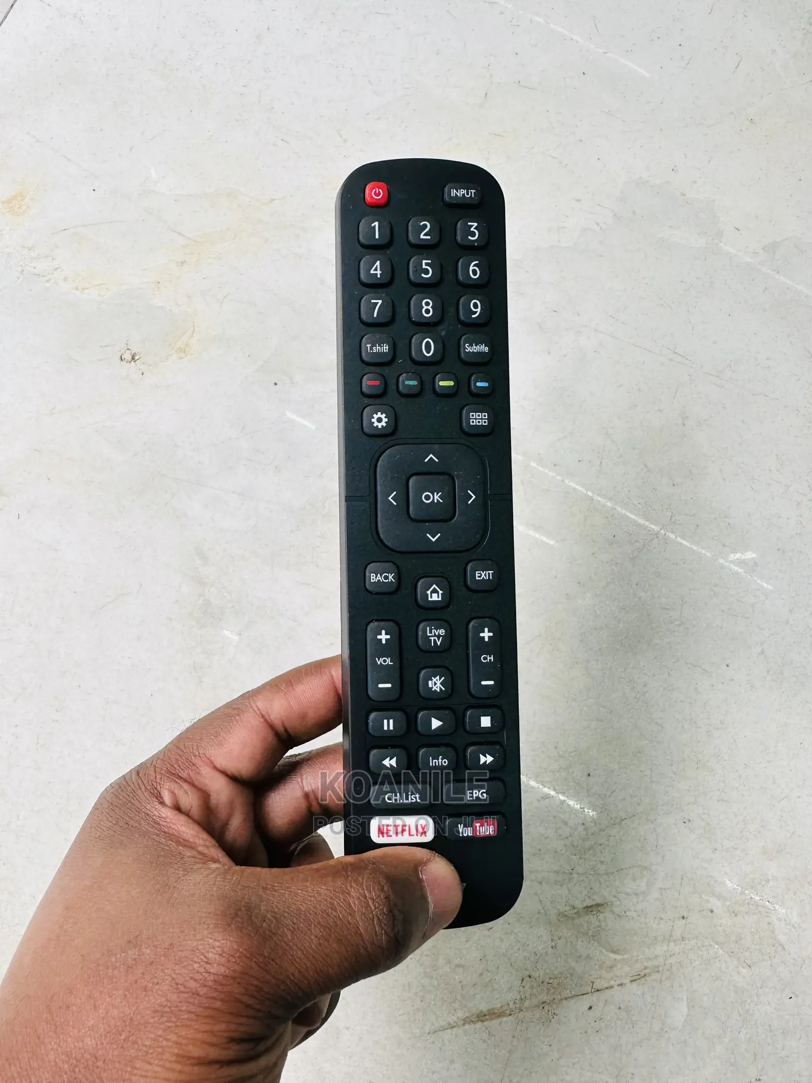 Hisense TV Remote