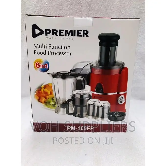 Premier 6 in 1 Multi Function Food Processor