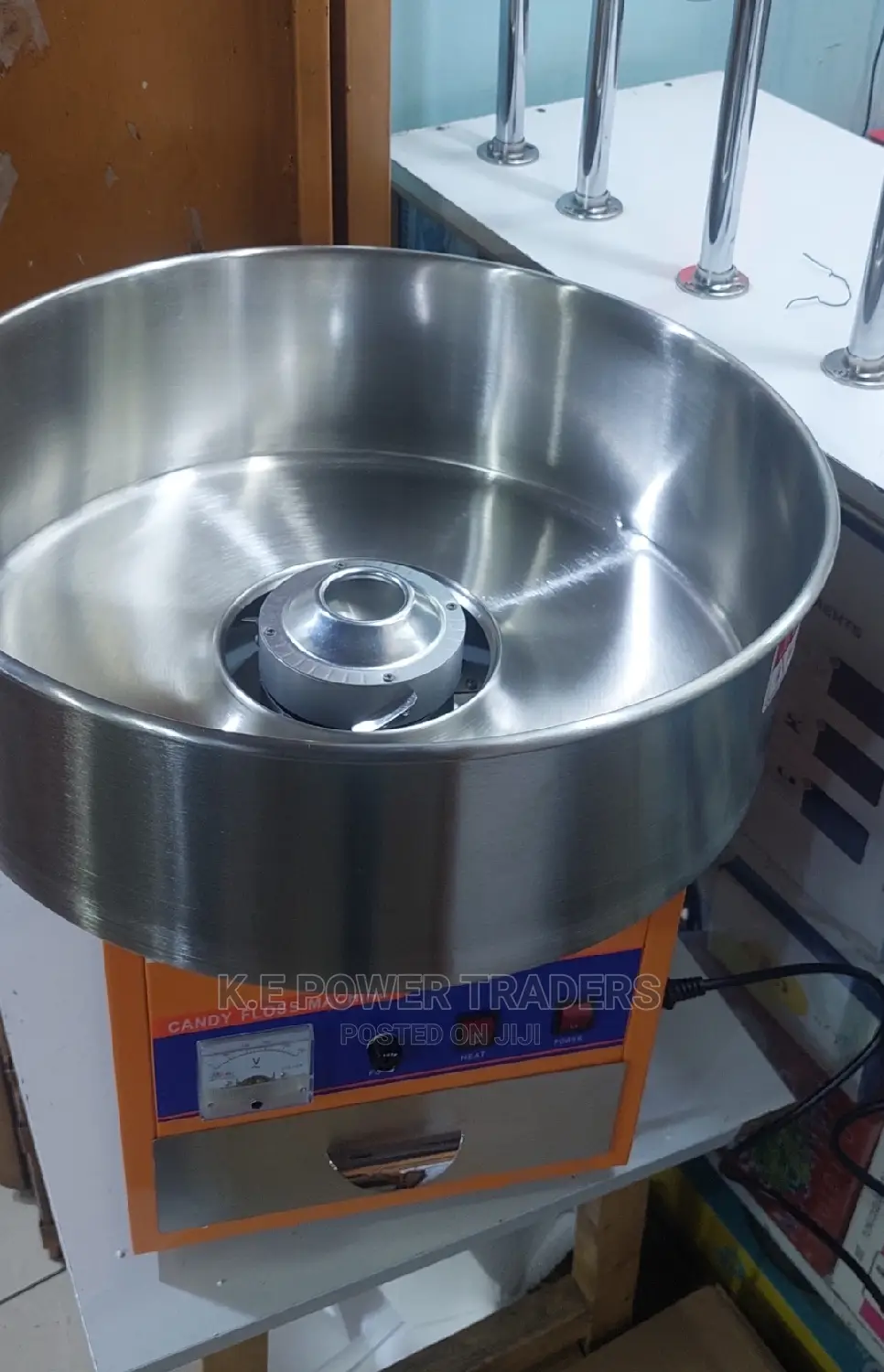Fast Spinning Head Candy Floss Machine