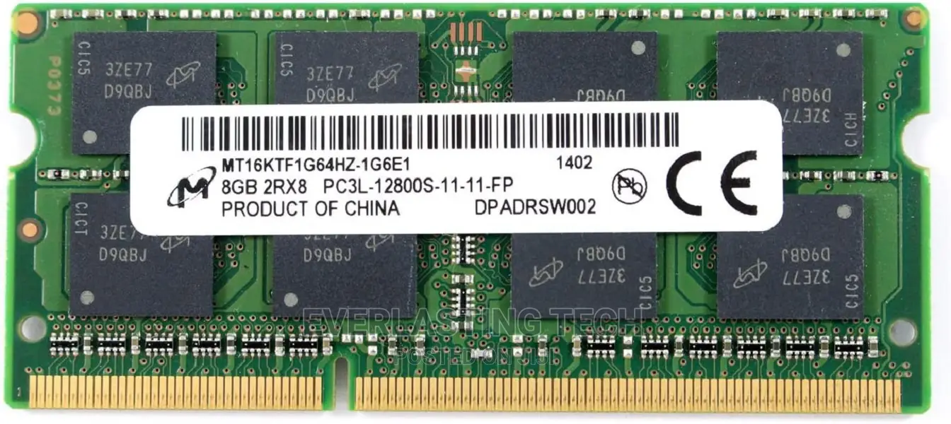Micron Desktop RAM DDR3L 8GB 1600