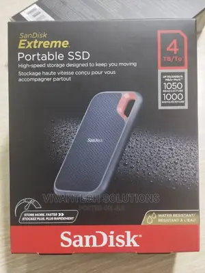 Sandisk E61 Extreme Portable External SSD V2 4tb