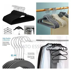10pc Non Slip Velvet Clothes Hangers
