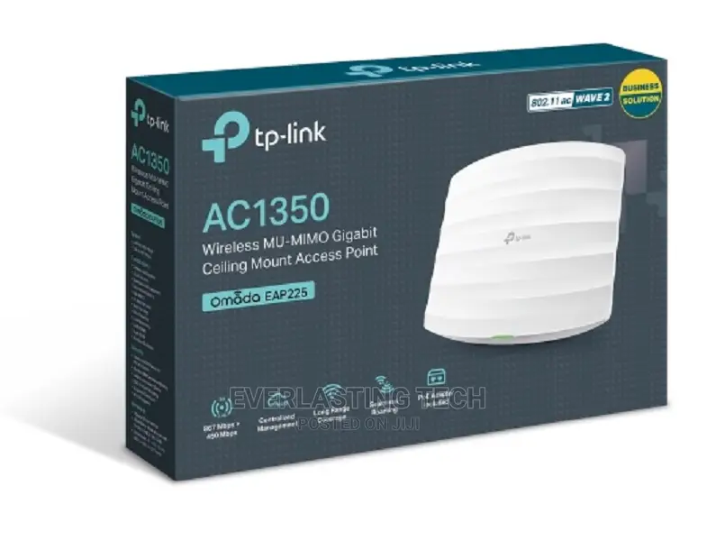 Tp-Link AC1350 Wireless Ceiling Mount Access EAP225