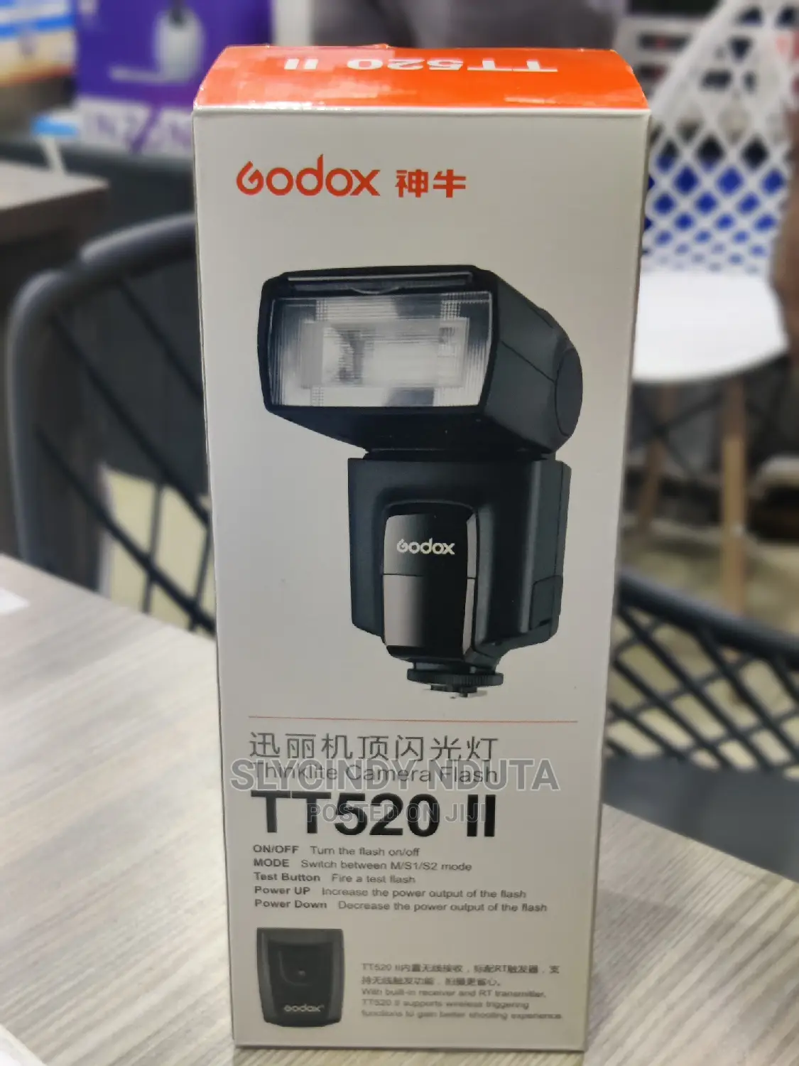 Godox Thinklite(TT520 II) Electronic Camera Flash Speedlite