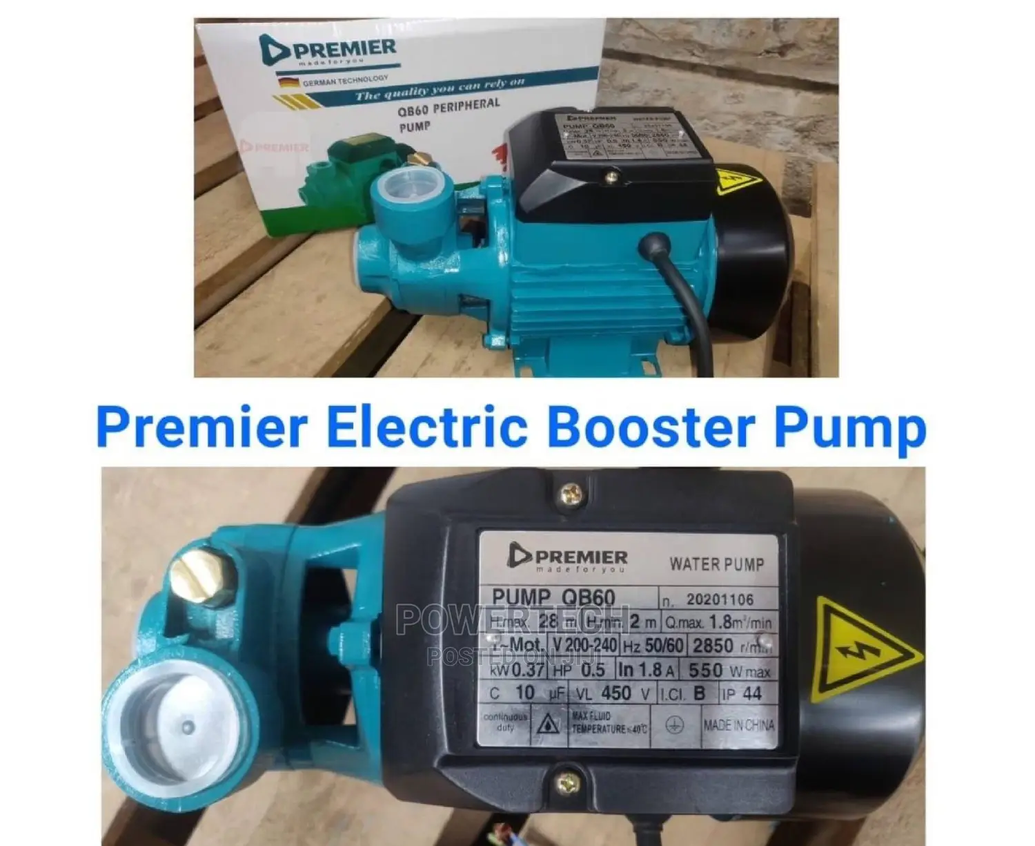 Electric Water Pump/ Booster