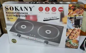Double Radiant - Cooker Sokany Electric Stove Induction