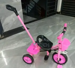 Kids Tri-Cycle With Push Handle