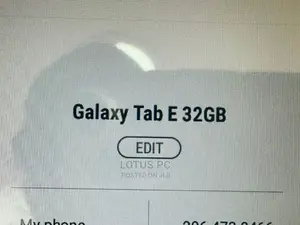 Samsung Galaxy Tab E 8.0 32 GB Black