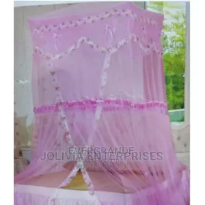 Double Decker Mosquito Net Pink