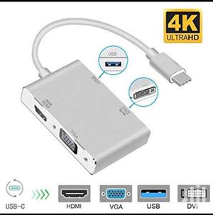 Type C to 4 in 1 Adapter
