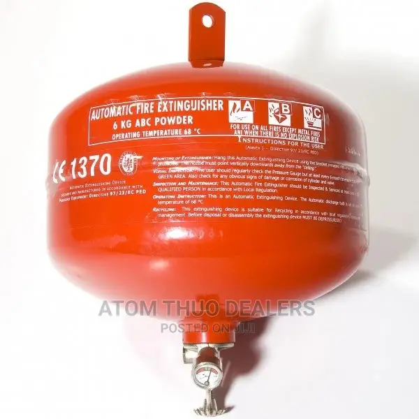 6kg Automatic DCP Fire Extinguisher