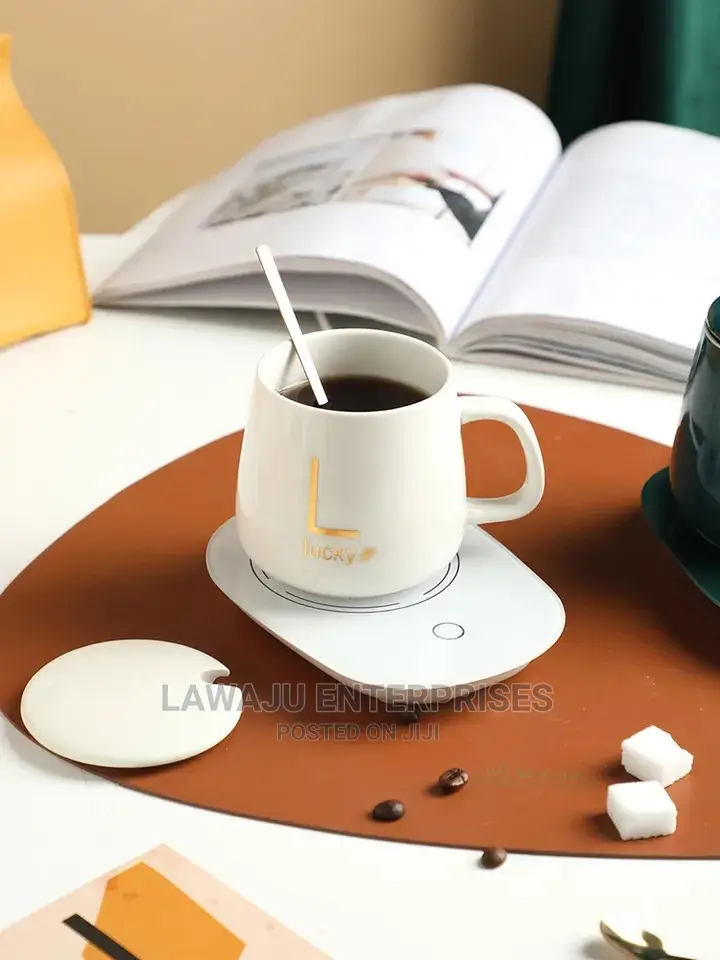Valentines Luxury Cup, Lid, Spoon Warmer Gift Set