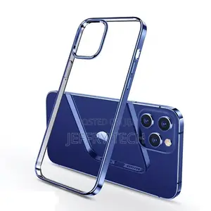 Slim Plating Clear Shockproof Case Cover iPhone 12 Pro Max