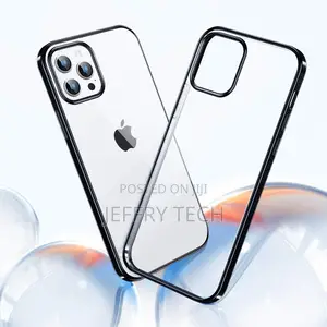 Slim Plating Clear Shockproof Case Cover iPhone 12 Pro Max