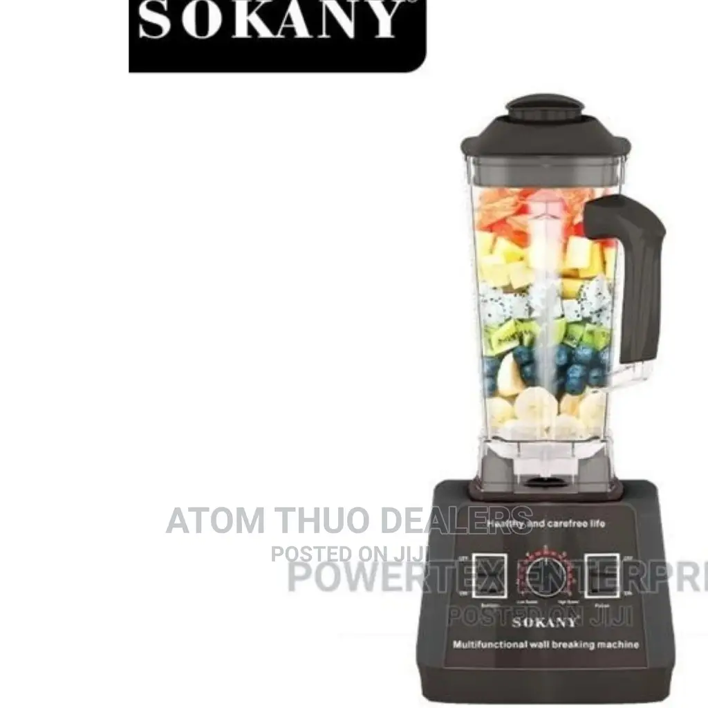 Sokany Commercial Blender 5000wts