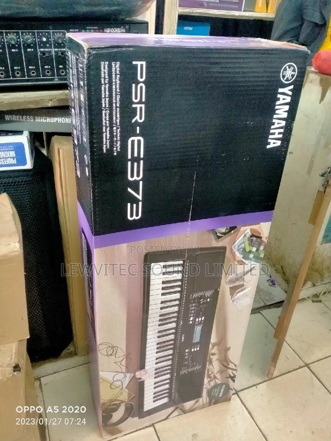 Yamaha Psr 373 Keyboard 61 Keys