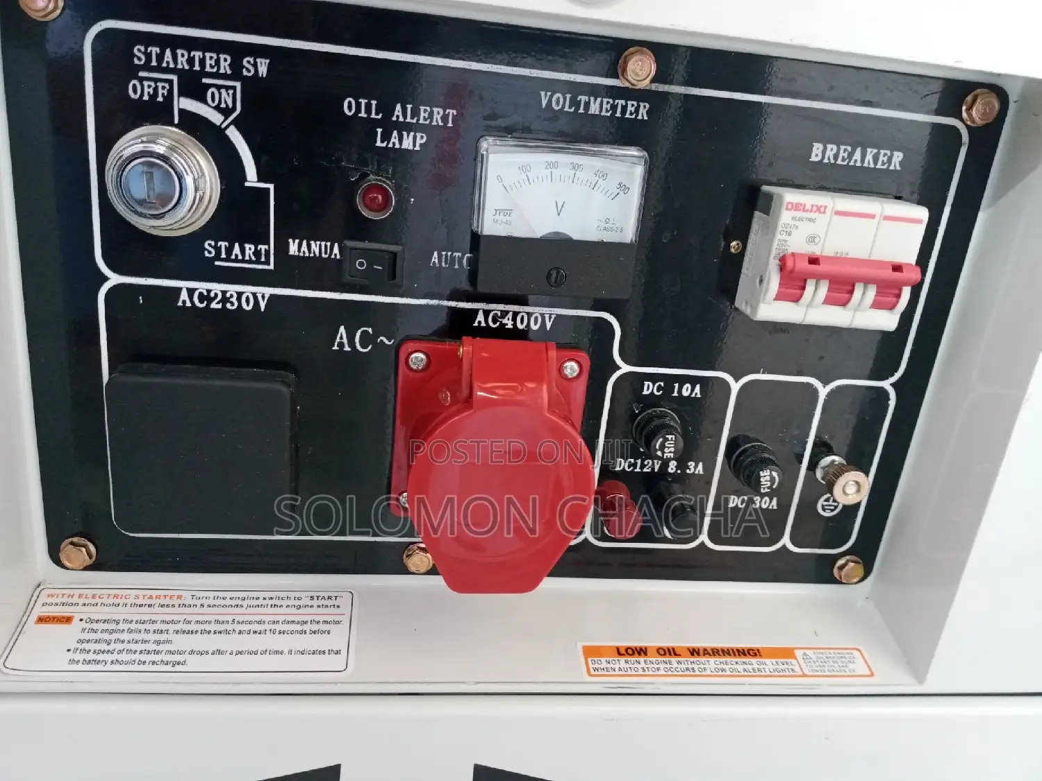 Hisaki 3 Phases Silent Deisel Generator