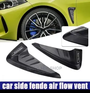 Car Side Air Fender Air Flow Vent Branded Sport