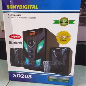 2.1ch Sony Digital Woofer Multimedia System