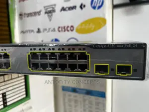 Cisco Catalyst 3750 24p Poe Switch