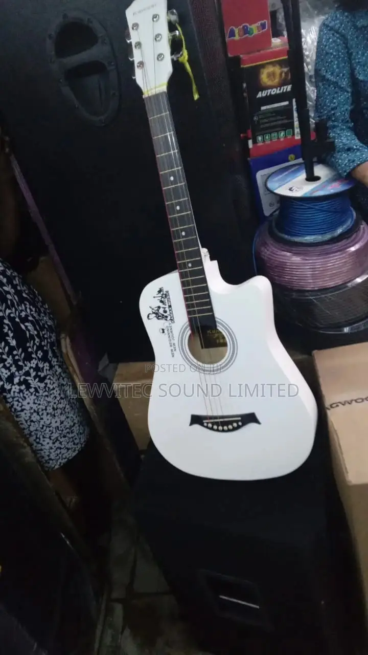 Acoustic 38 Inch White