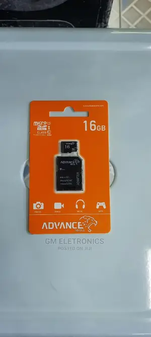 16GB Memory Card With Adapter .