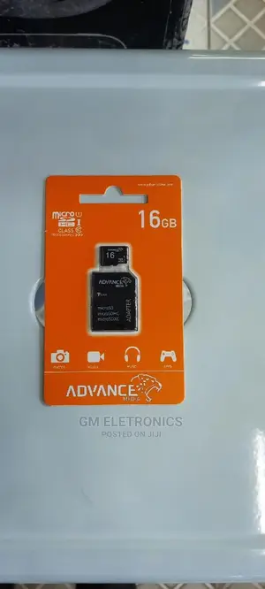 16GB Memory Card With Adapter .