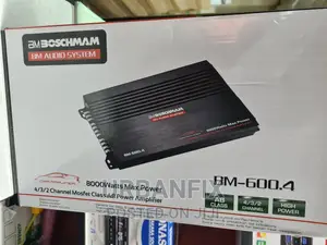 Boschmann 4 Channel Amplifier
