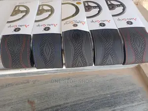 Auto Grip Leather Stitch Steering Cover( Withneedle+Thread)