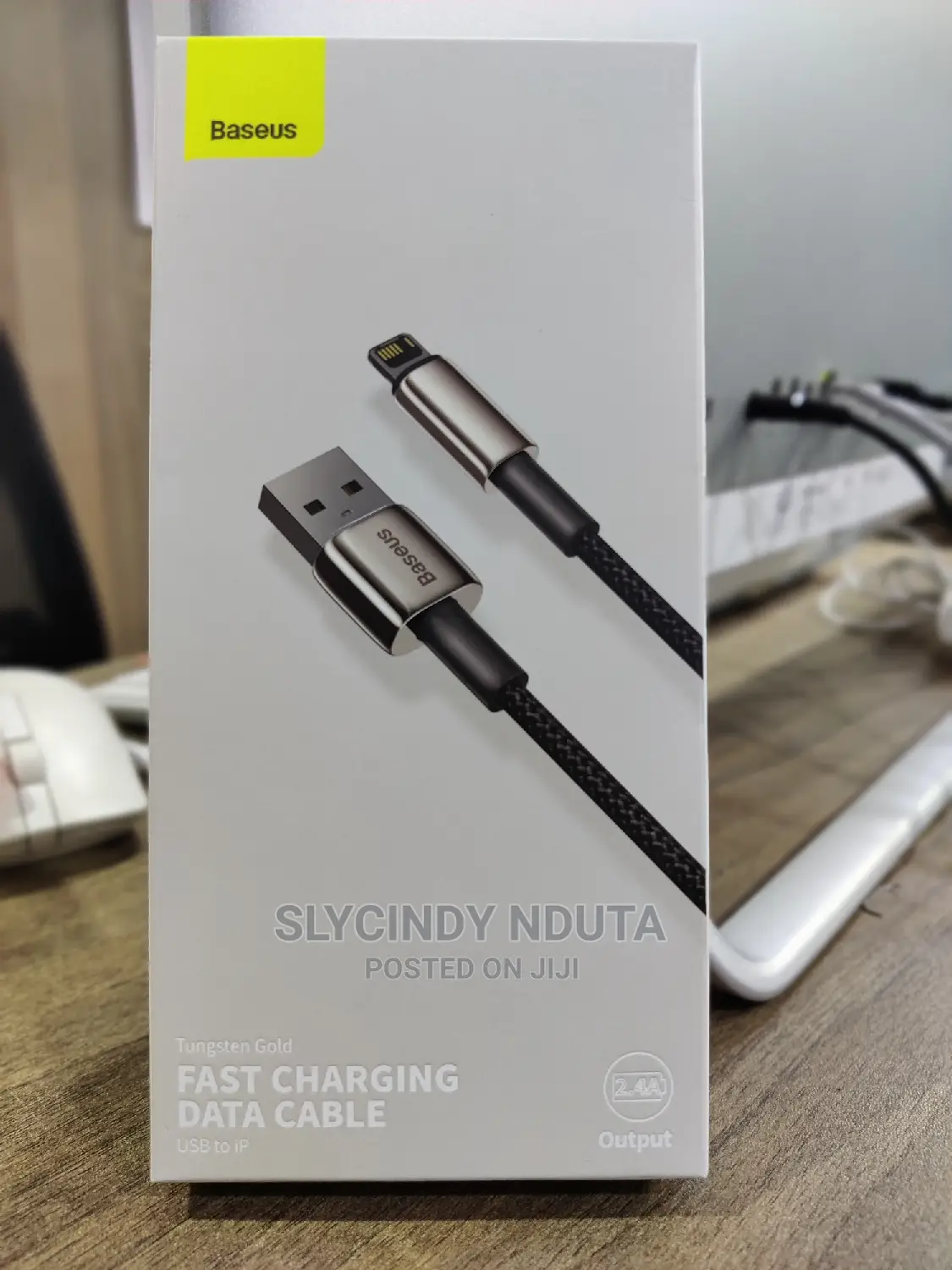 Baseus USB to Ip Fast Charging Cable(2M)