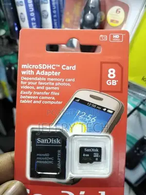 Sandisk 8GB Class 4 Microsdhc Memory Card (SDSDQM-008G-B35)