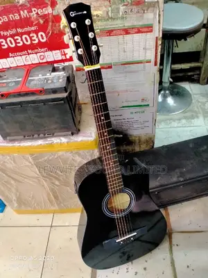 Semi Acoustic Guitar Black