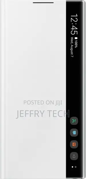 Samsung - S-View Flip Cover Case for Samsung Galaxy Note 10