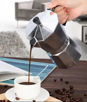 600ML Aluminum Mocha Coffee Pot