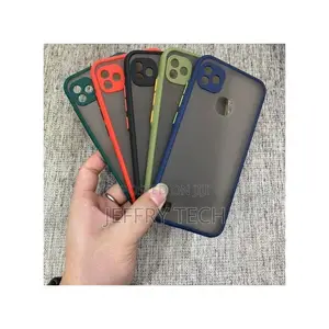 BLACK GORILLA Back Cover for Infinix Smart HD 2021 (Black,
