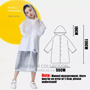 Children Unisex Rain Coat/Jacket