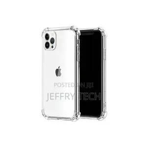 Faabin Back Cover for iPhone 13 Pro Max (Transparent, Pack