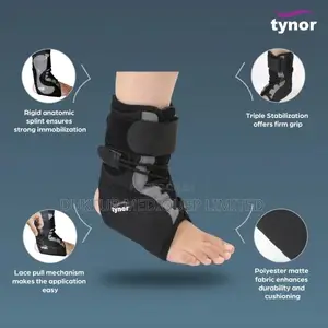 Tynor Ankle Brace With Lace-Ch, S, M, L, XL , 1pc