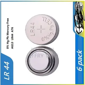 LR44 AG13 Silver Oxide Button Battery 1.5V