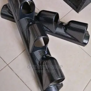 Triple Holes Gauge Stand(Carbon Black