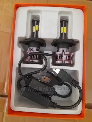 Brightest Headlight Bulb 12v and 24v 6 Sided Filament.