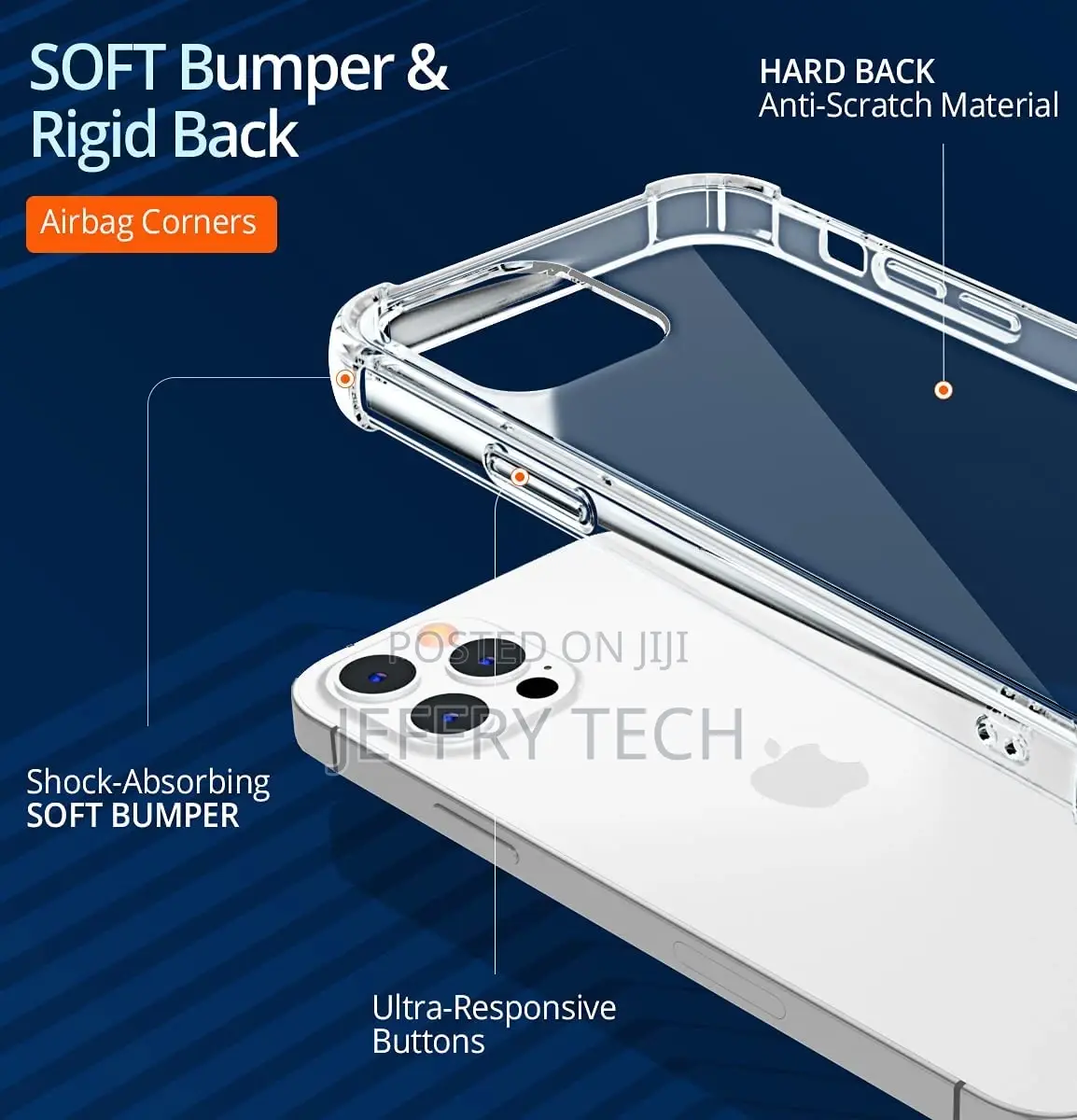 Ultra Clear Cases Designed for iPhone 12 Case iPhone 12 Pr