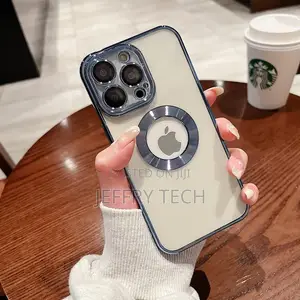 iPhone 12 Pro Max Case With Camera Lens Protector, Logo View