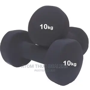 10kg Neoprene Dumbbell